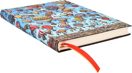 Agenda accademica Paperblanks, 2026 Balloon Festival 18 mesi Flex Midi, orizzontale - 2