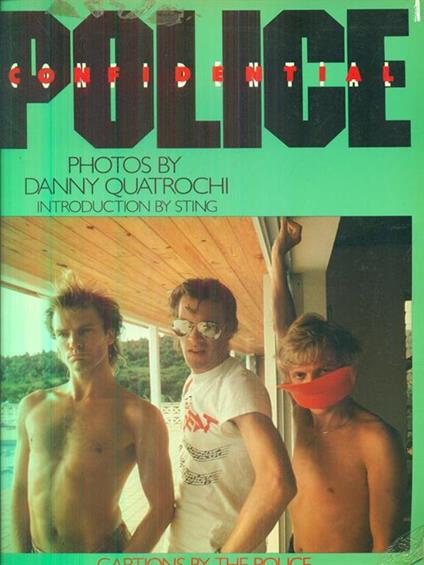 Police confidential - copertina