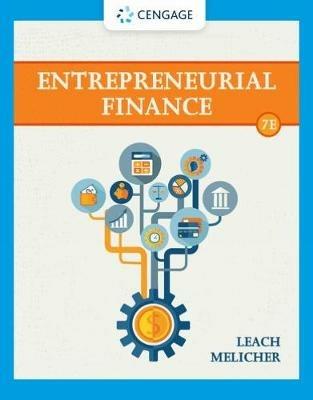 Entrepreneurial Finance - J. Leach,Ronald Melicher - cover