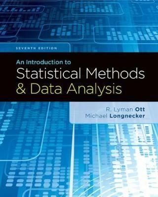 An Introduction to Statistical Methods and Data Analysis - R. Ott,Micheal Longnecker - cover