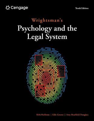 Wrightsman's Psychology and the Legal System - Edith Greene,Kirk Heilbrun,Amy Douglass - cover