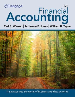 Financial Accounting - Carl Warren,Jefferson Jones,William Tayler - cover