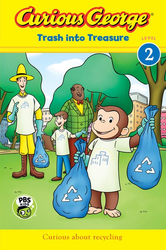 Curious George: Trash into Treasure (CGTV Reader) - H. A. Rey - ebook