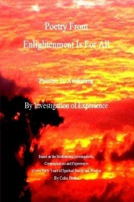 Poetry From Enlightenment Is For All - Colin Drake - cover