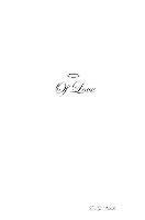 Of Love - E G Vitulli - cover