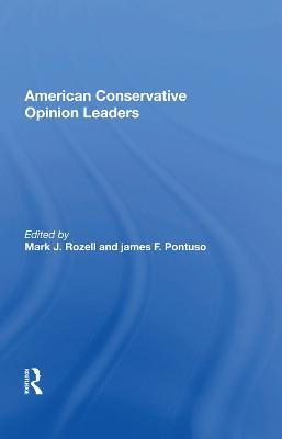 American Conservative Opinion Leaders - cover