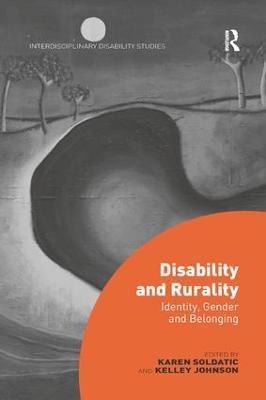 Disability and Rurality: Identity, Gender and Belonging - cover