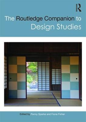 The Routledge Companion to Design Studies - cover