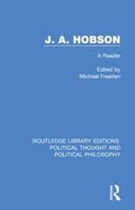 J. A. Hobson: A Reader