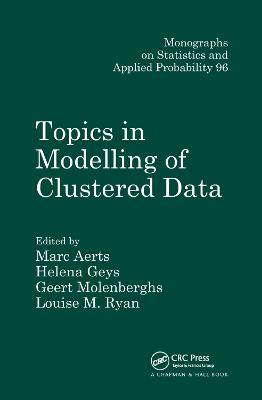 Topics in Modelling of Clustered Data - cover
