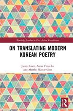 On Translating Modern Korean Poetry
