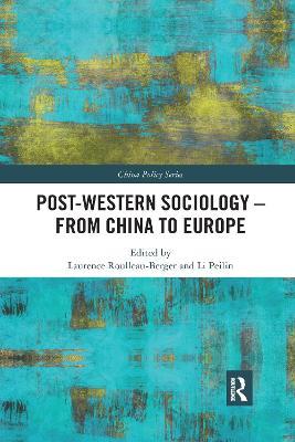 Post-Western Sociology - From China to Europe - cover