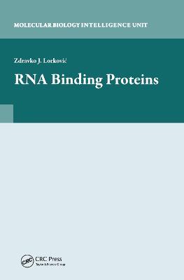 RNA Binding Proteins - Zdravko Lorkovic - cover