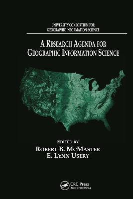A Research Agenda for Geographic Information Science - cover