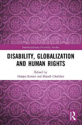 Disability, Globalization and Human Rights - cover