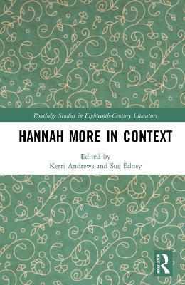 Hannah More in Context - cover