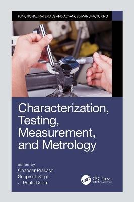 Characterization, Testing, Measurement, and Metrology - cover