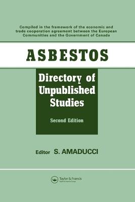 Asbestos: Directory of Unpublished Studies - cover