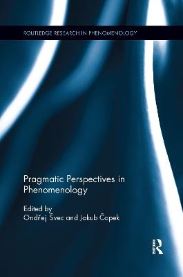Pragmatic Perspectives in Phenomenology - cover