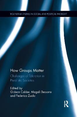 How Groups Matter: Challenges of Toleration in Pluralistic Societies - cover