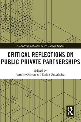 Critical Reflections on Public Private Partnerships - cover