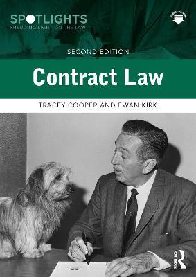 Contract Law - Tracey Cooper,Ewan Kirk - cover
