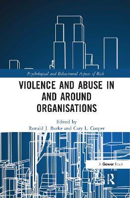 Violence and Abuse In and Around Organisations - cover