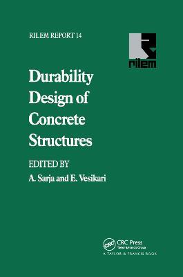 Durability Design of Concrete Structures - cover