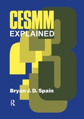 CESMM 3 Explained - Bryan Spain - cover