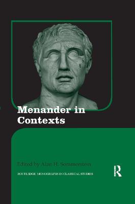 Menander in Contexts - cover