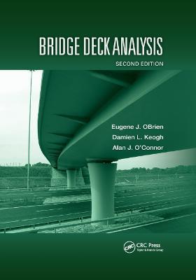 Bridge Deck Analysis - Eugene J. Obrien,Damien Keogh,Alan O'Connor - cover