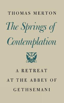 Springs of Contemplation - Thomas Merton - cover