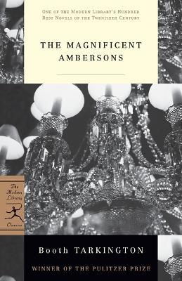 The Magnificent Ambersons - Booth Tarkington - cover