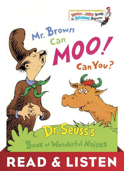 Mr. Brown Can Moo! Can You? Read & Listen Edition - Dr. Seuss - ebook