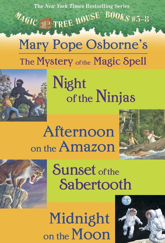 Magic Tree House Books 5-8 Ebook Collection - Mary Pope Osborne,Sal Murdocca - ebook