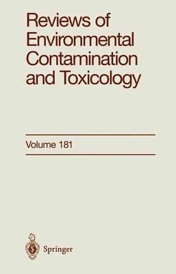 Reviews of Environmental Contamination and Toxicology: Continuation of Residue Reviews - cover