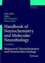 Handbook of Neurochemistry and Molecular Neurobiology