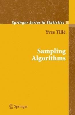 Sampling Algorithms - Yves Tillé - cover