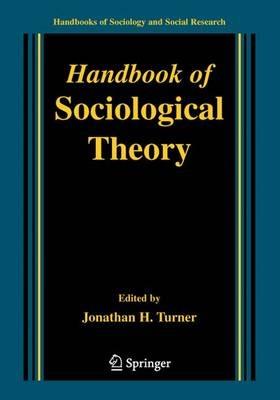 Handbook of Sociological Theory - cover
