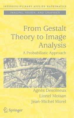 From Gestalt Theory to Image Analysis: A Probabilistic Approach - Agnès Desolneux,Lionel Moisan,Jean-Michel Morel - cover