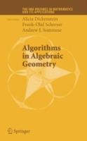 Algorithms in Algebraic Geometry