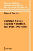 Extreme Values, Regular Variation and Point Processes - Sidney I. Resnick - cover