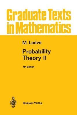 Probability Theory II - M. Loeve - cover
