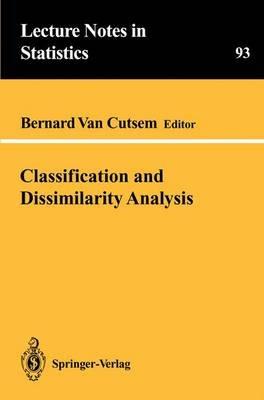 Classification and Dissimilarity Analysis - cover