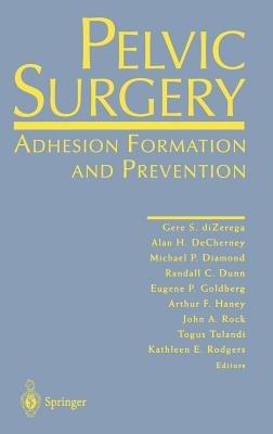 Pelvic Surgery: Adhesion Formation and Prevention - cover