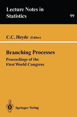 Branching Processes: Proceedings of the First World Congress - cover