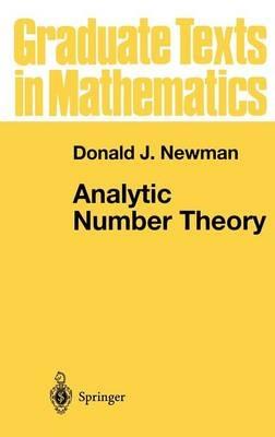 Analytic Number Theory - Donald J. Newman - cover
