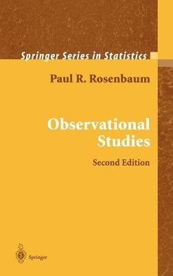 Observational Studies - Paul R. Rosenbaum - cover