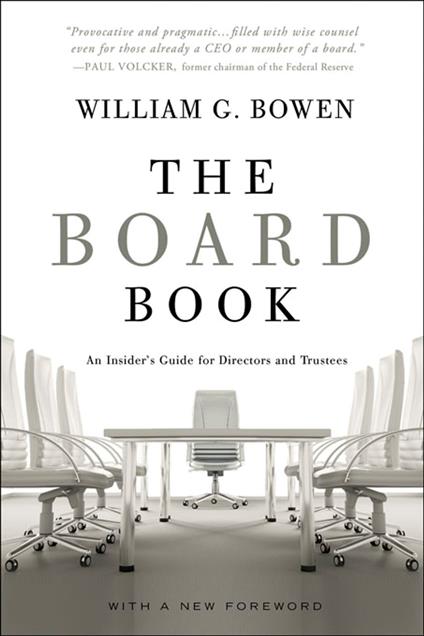 The Board Book: An Insider's Guide for Directors and Trustees