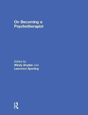 On Becoming a Psychotherapist - cover